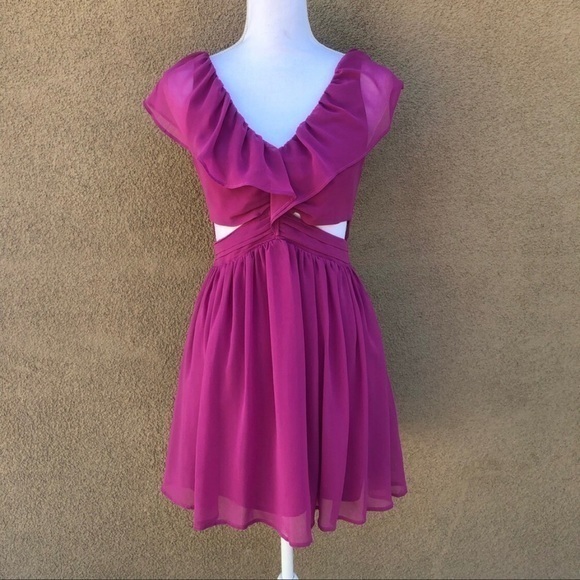 Keepsake The Label Lost Without You Dress in Boysenberry Size M - Picture 2 of 9
